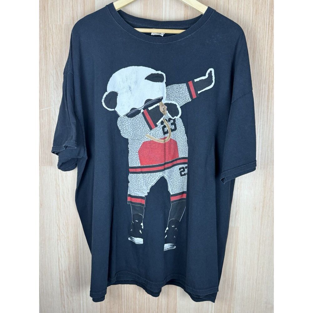Panda Bear Bailey‎ Apparel Dabbing Dancing T Shirt Mens Size M Graphic Print Tee